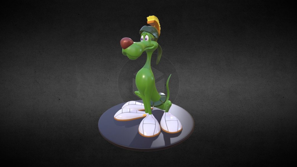 K9 Sketchfab 3d model