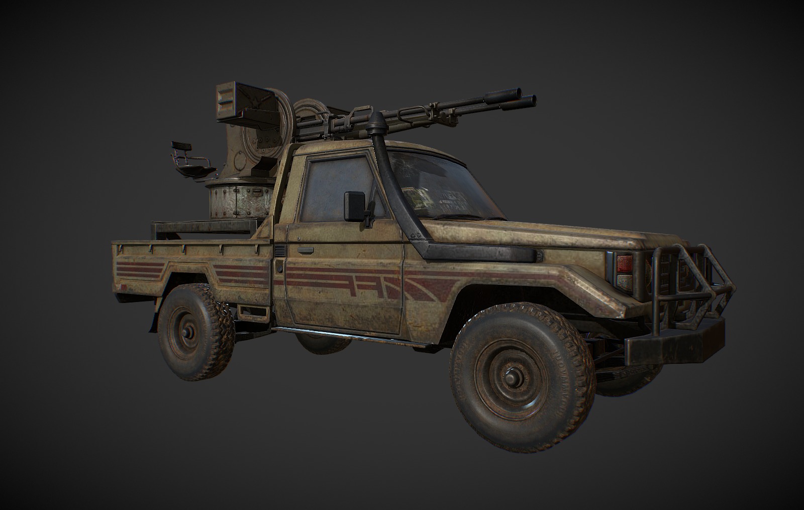 Pickup 3d model