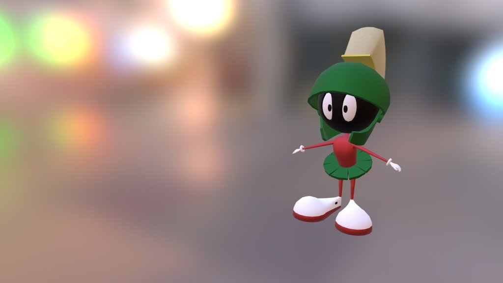 Marvin the Martian 3d model