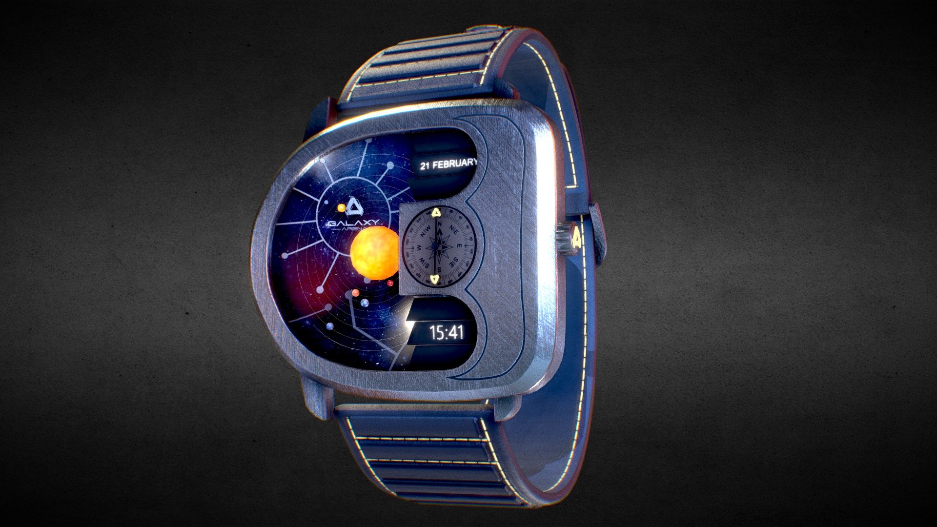 Galaxy Arena Watch 3d model