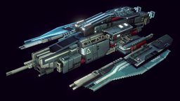 Heavy Fighter Spaceship