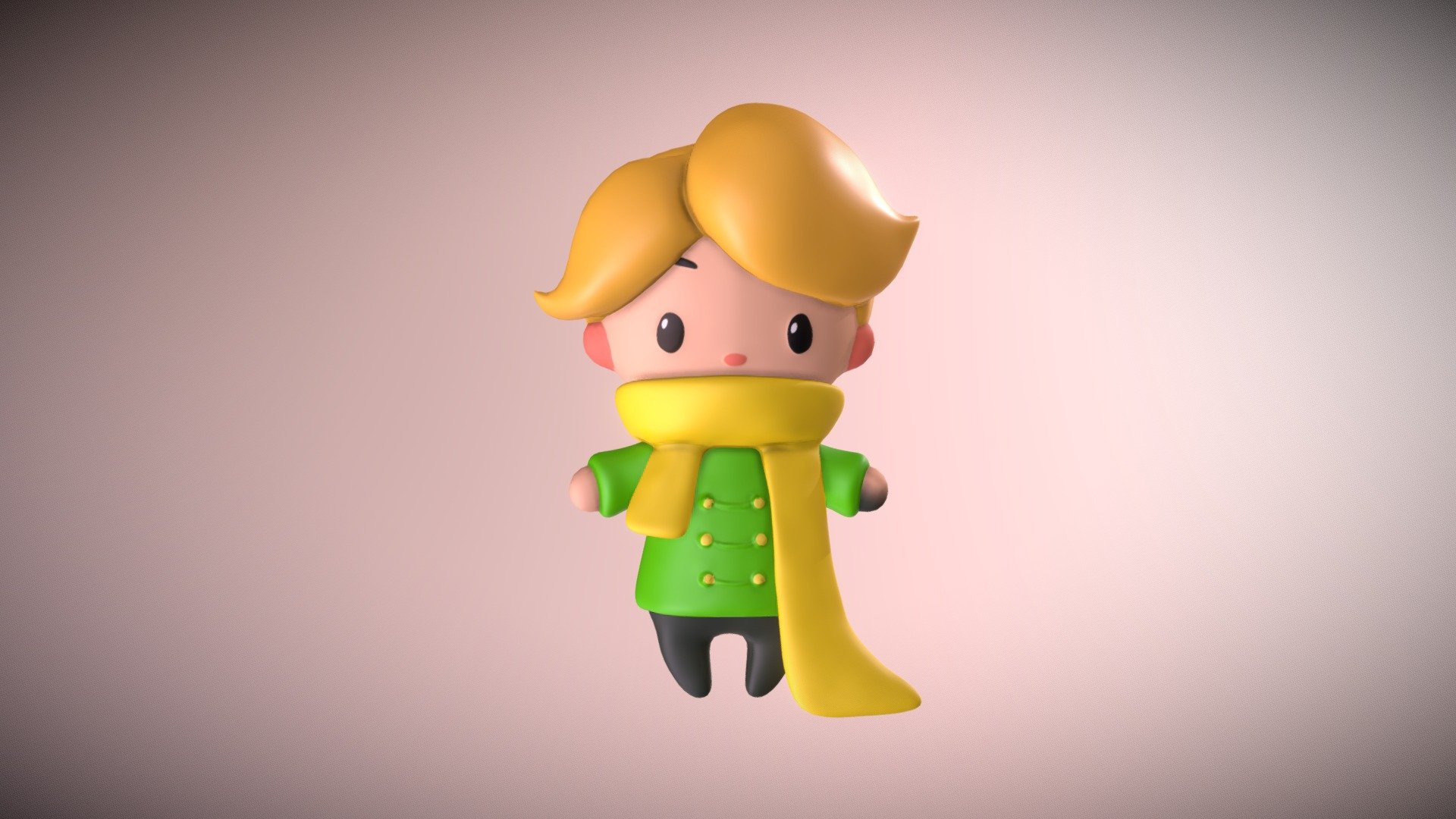 Little Prince 3d model