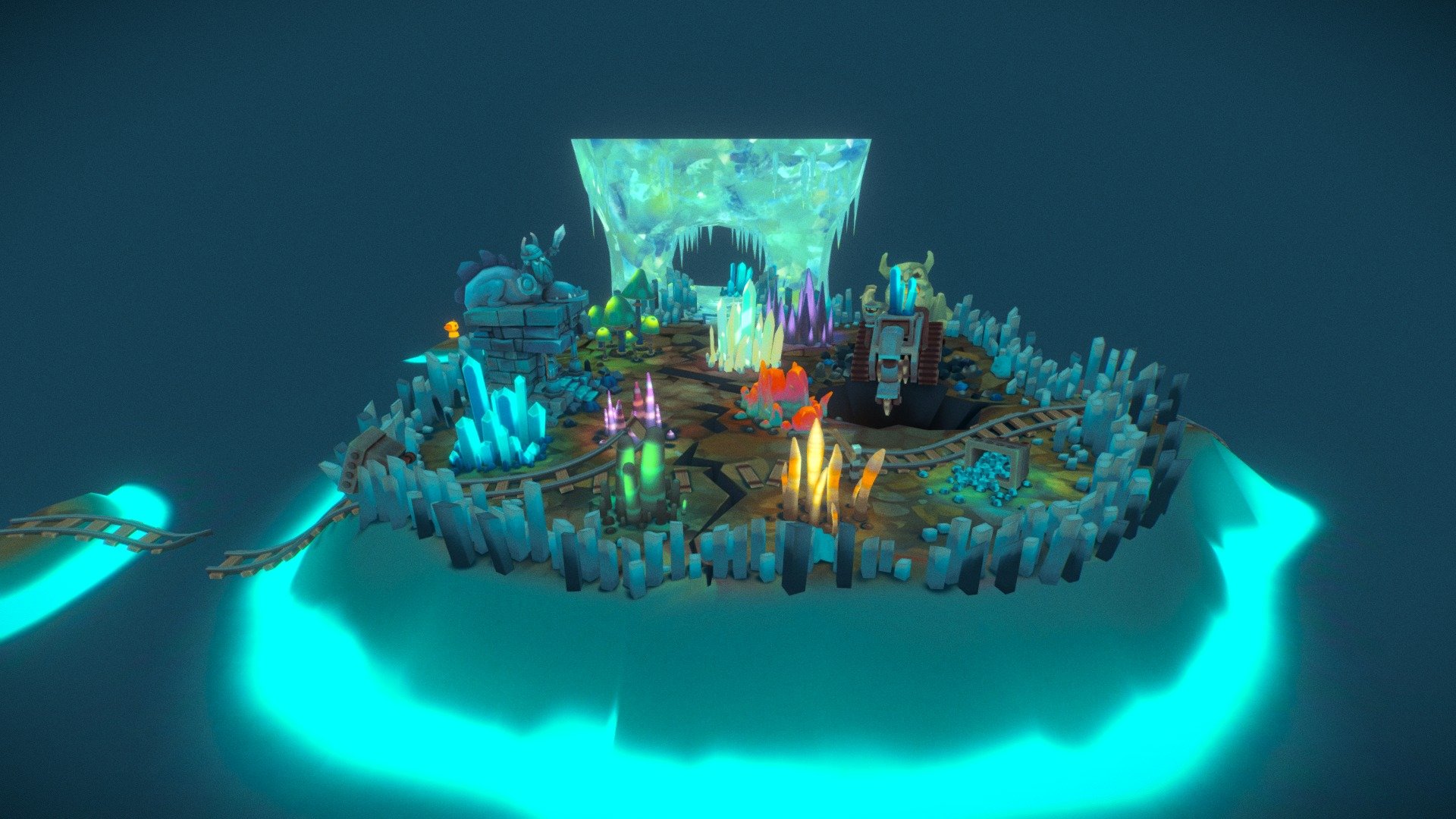 icecave 3d model