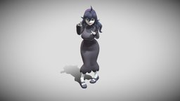 Hex Maniac 01 Pose