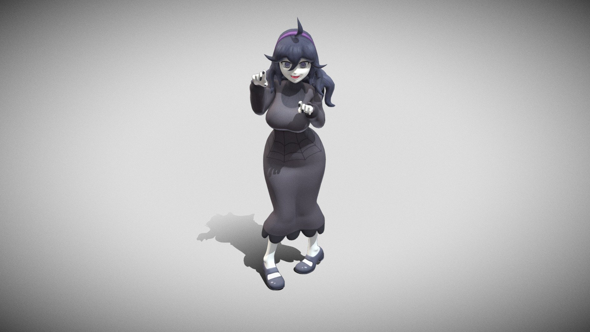 Hex Maniac 01 Pose 3d model