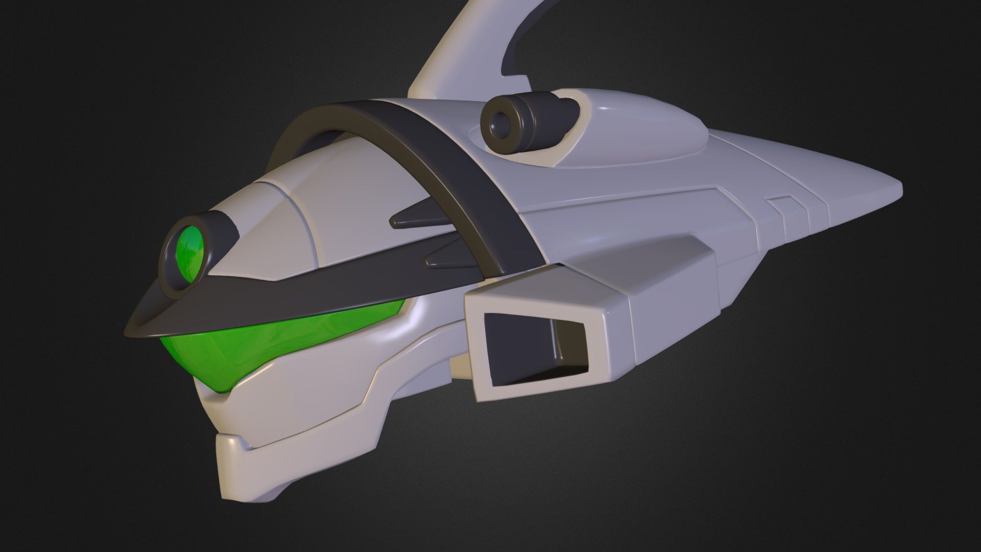 VF-4G/K Head Unit 3d model