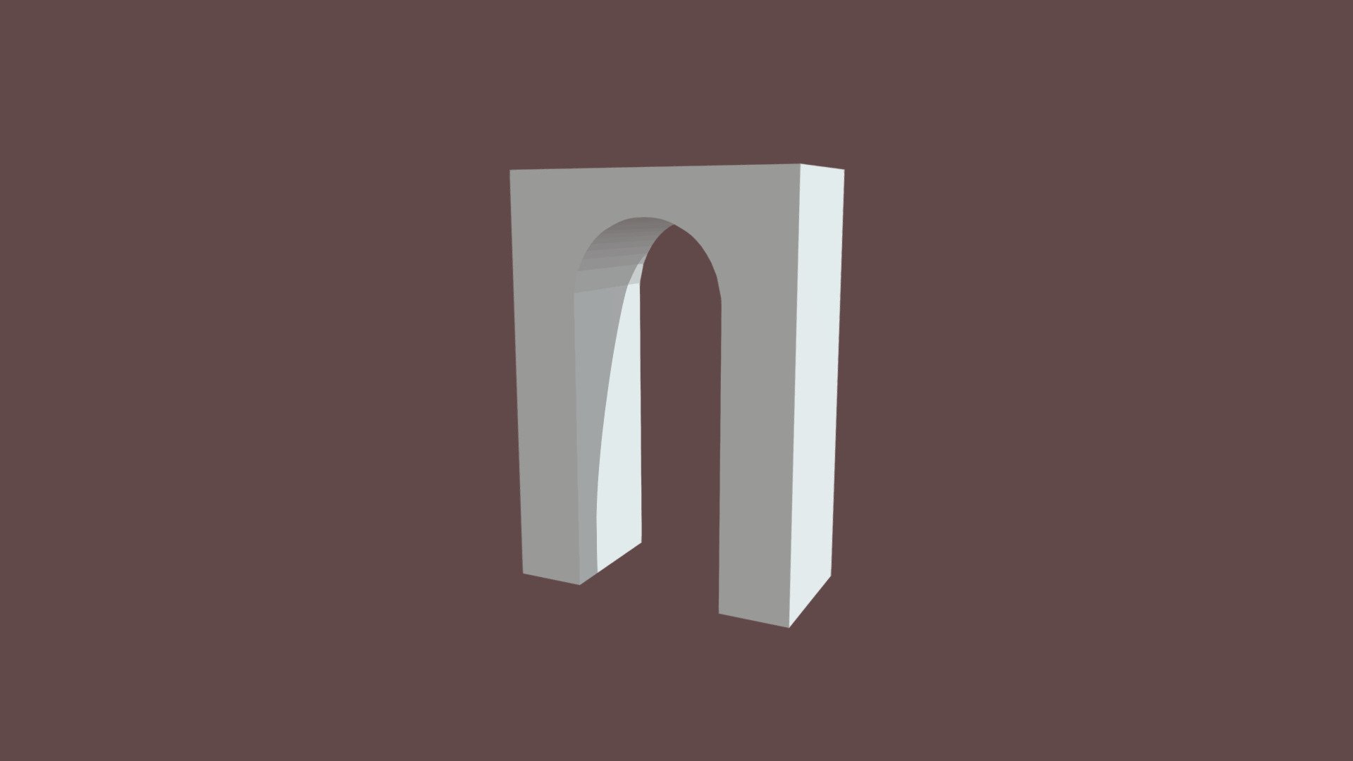 Shrimple Arch Square 3d model