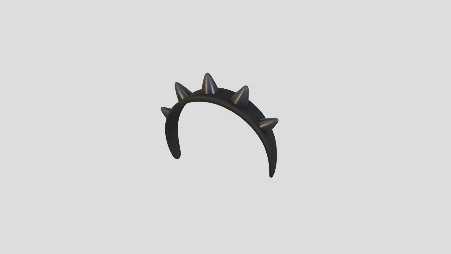 Spike Headband 3d model