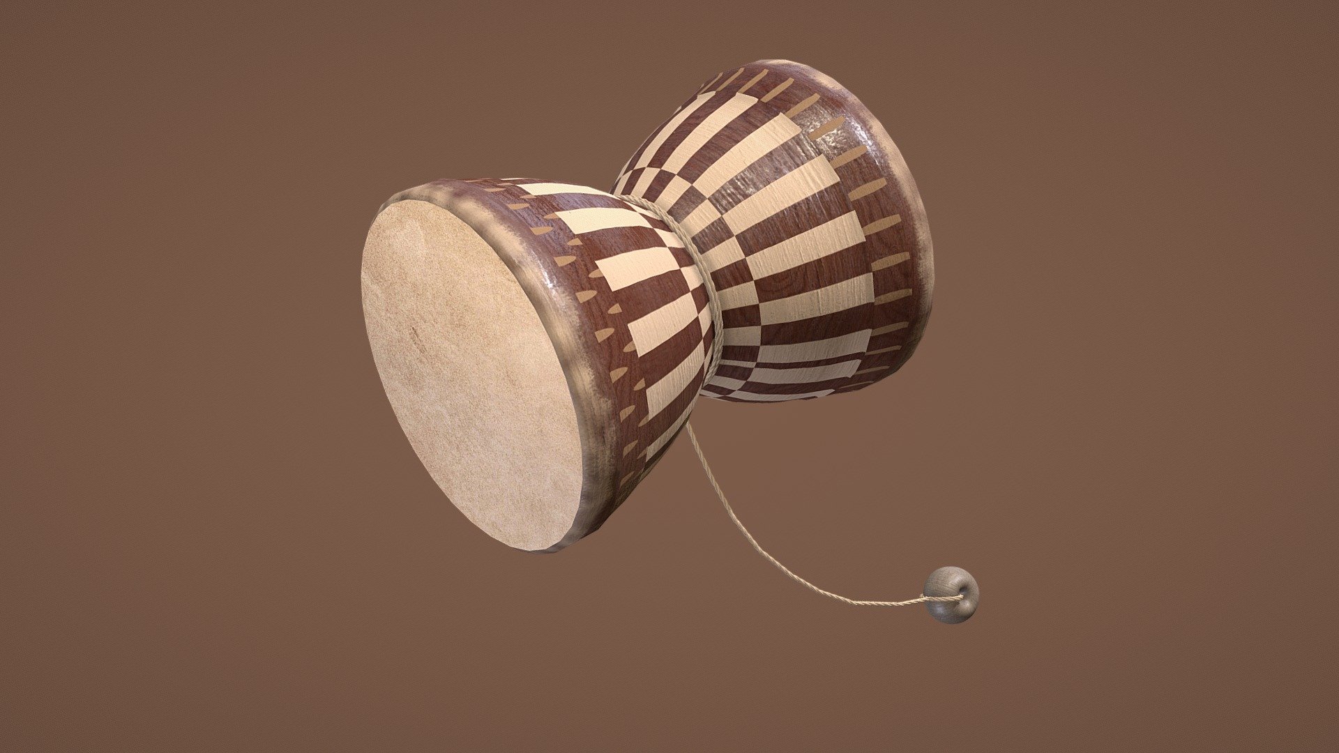 Damaru_Dugdugi 3d model