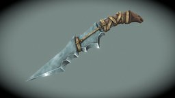 Fantasy-Hand-painted-Dagger