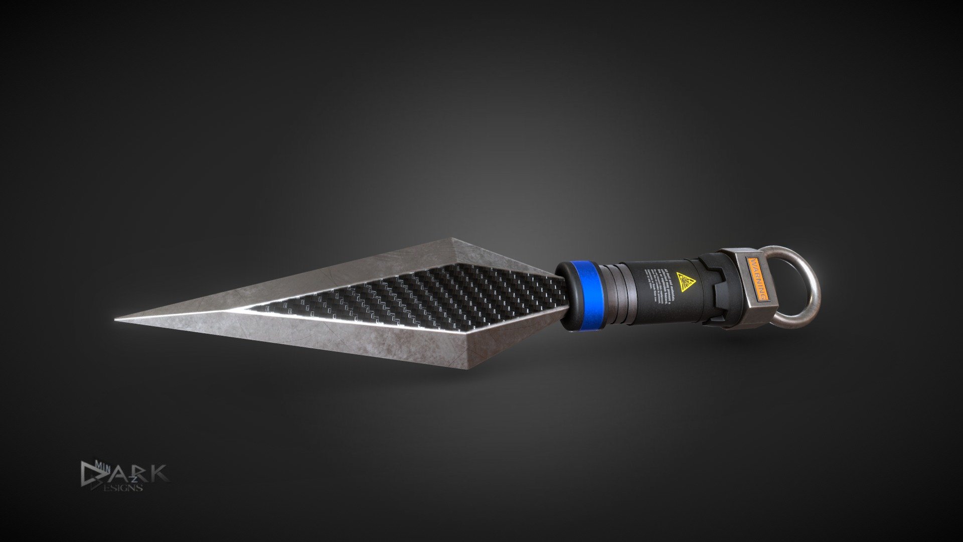 Explosive Kunai 3d model