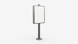 Advertising display stand mockup 01