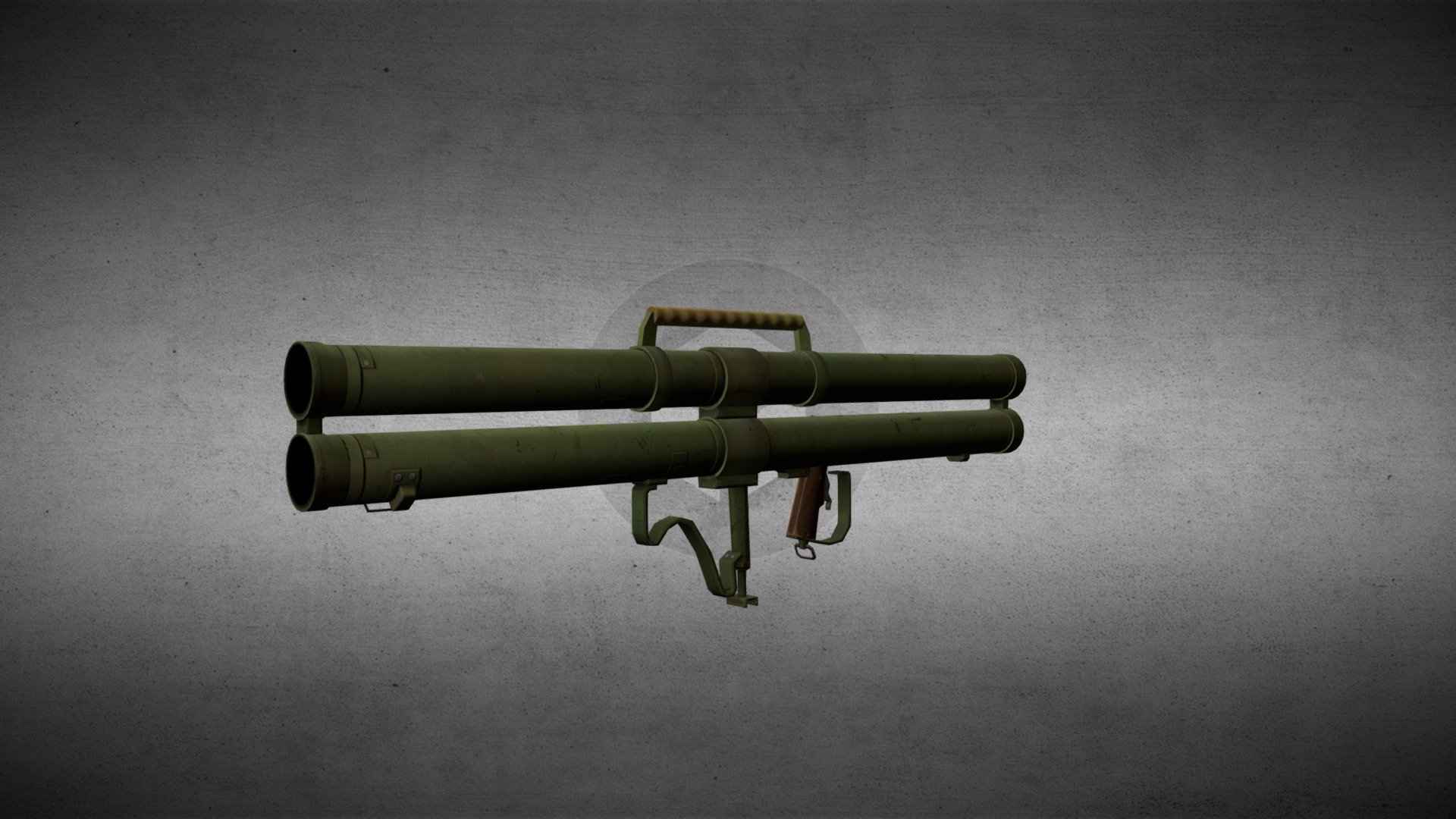 Double Bazooka, Frontline Commando: WW2 3d model