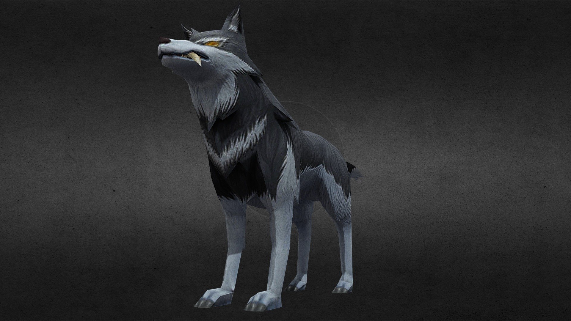 Sword Art Online Dire Wolf 3d model