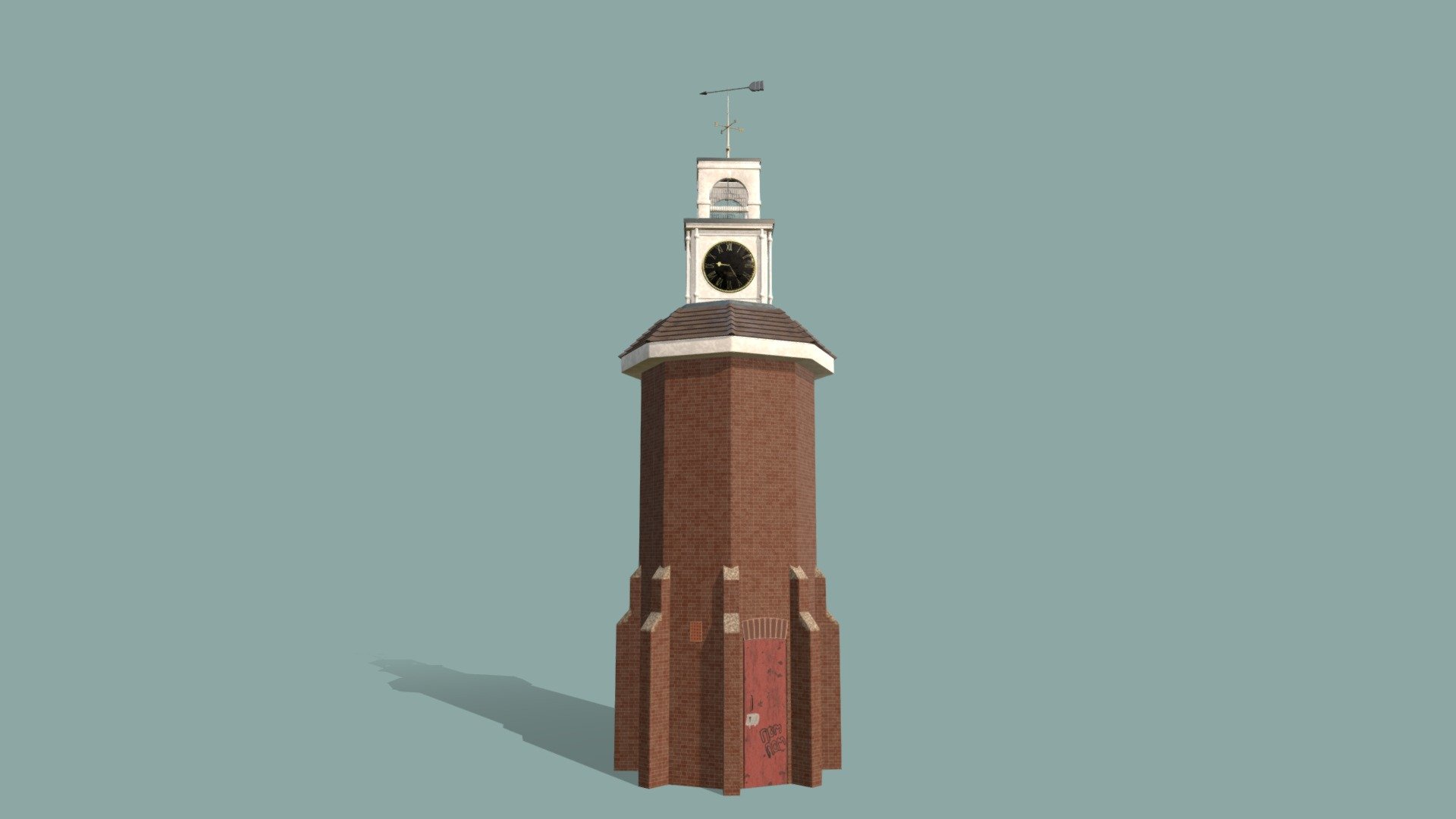 Clock Tower 3d model