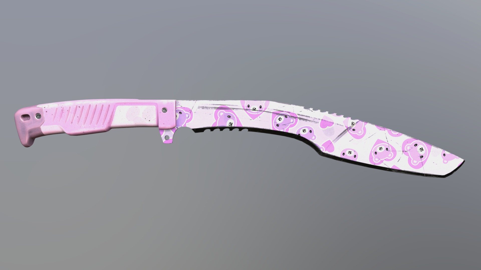 Kukri Knife 3d model