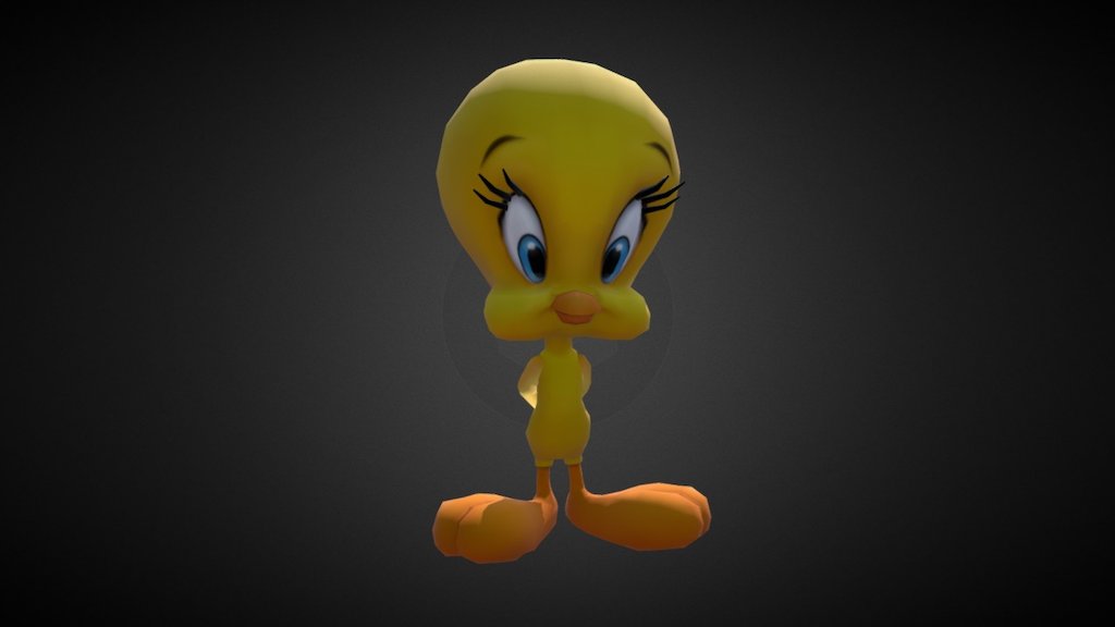 Tweety Bird 3d model