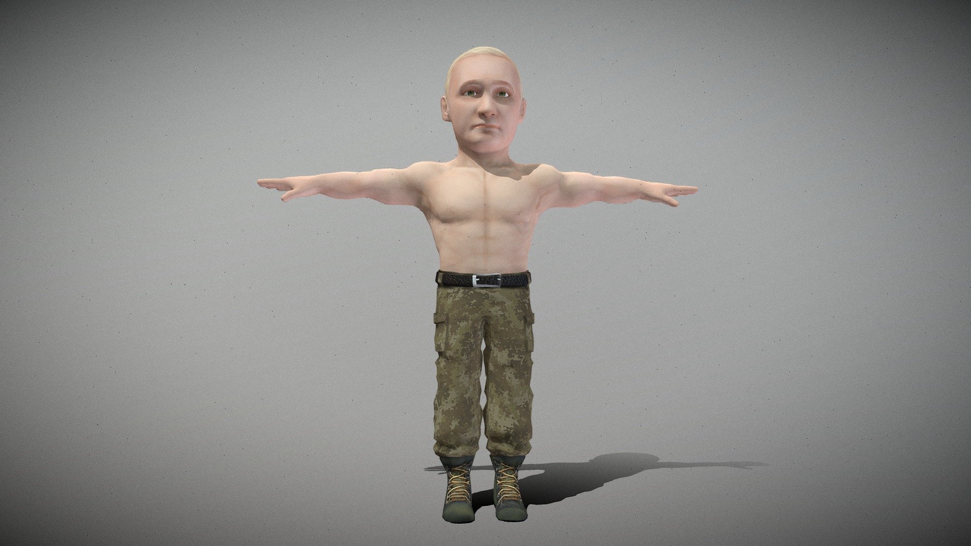 Putin 3d model