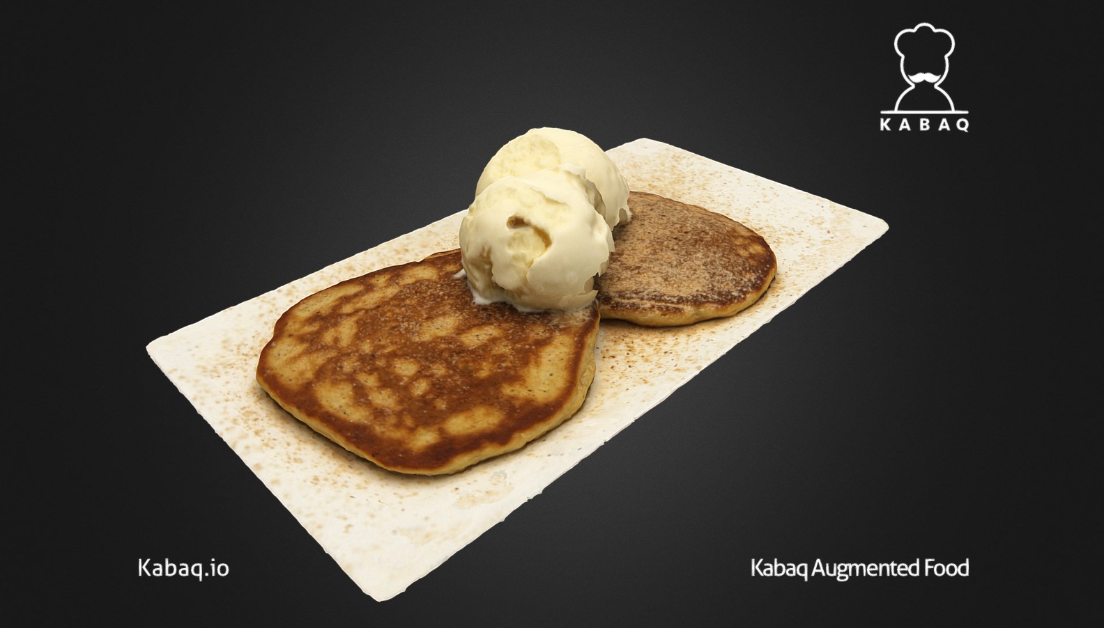 IceCream Pancake by Rue B Jazz Bar 3d model