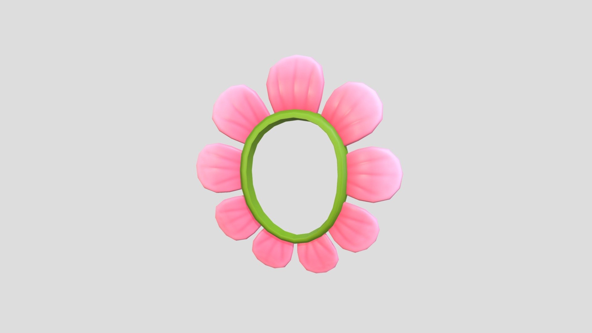 Flower Hat 3d model