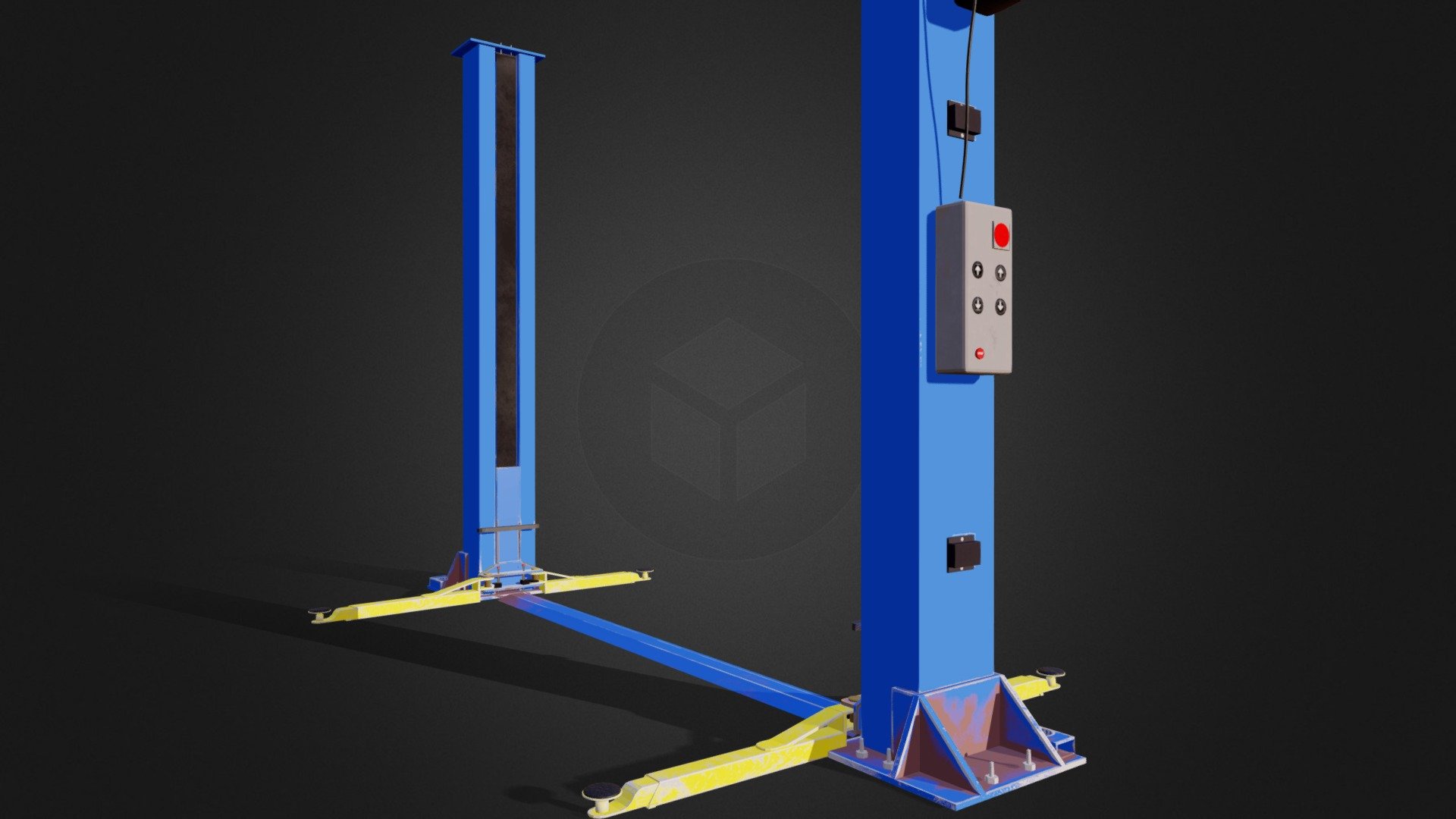 Car Lift 3d model