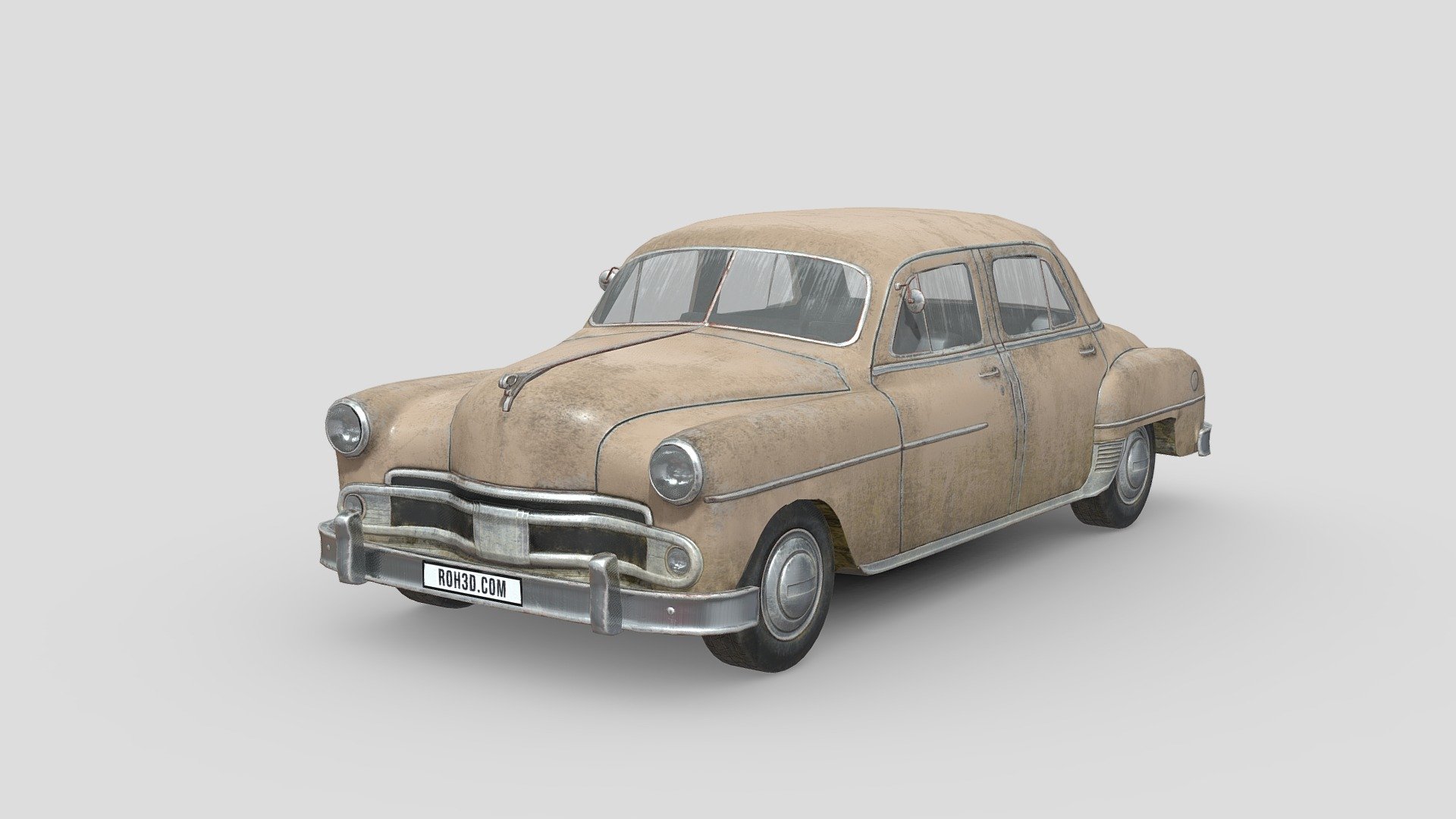 Dirty Car 3d model