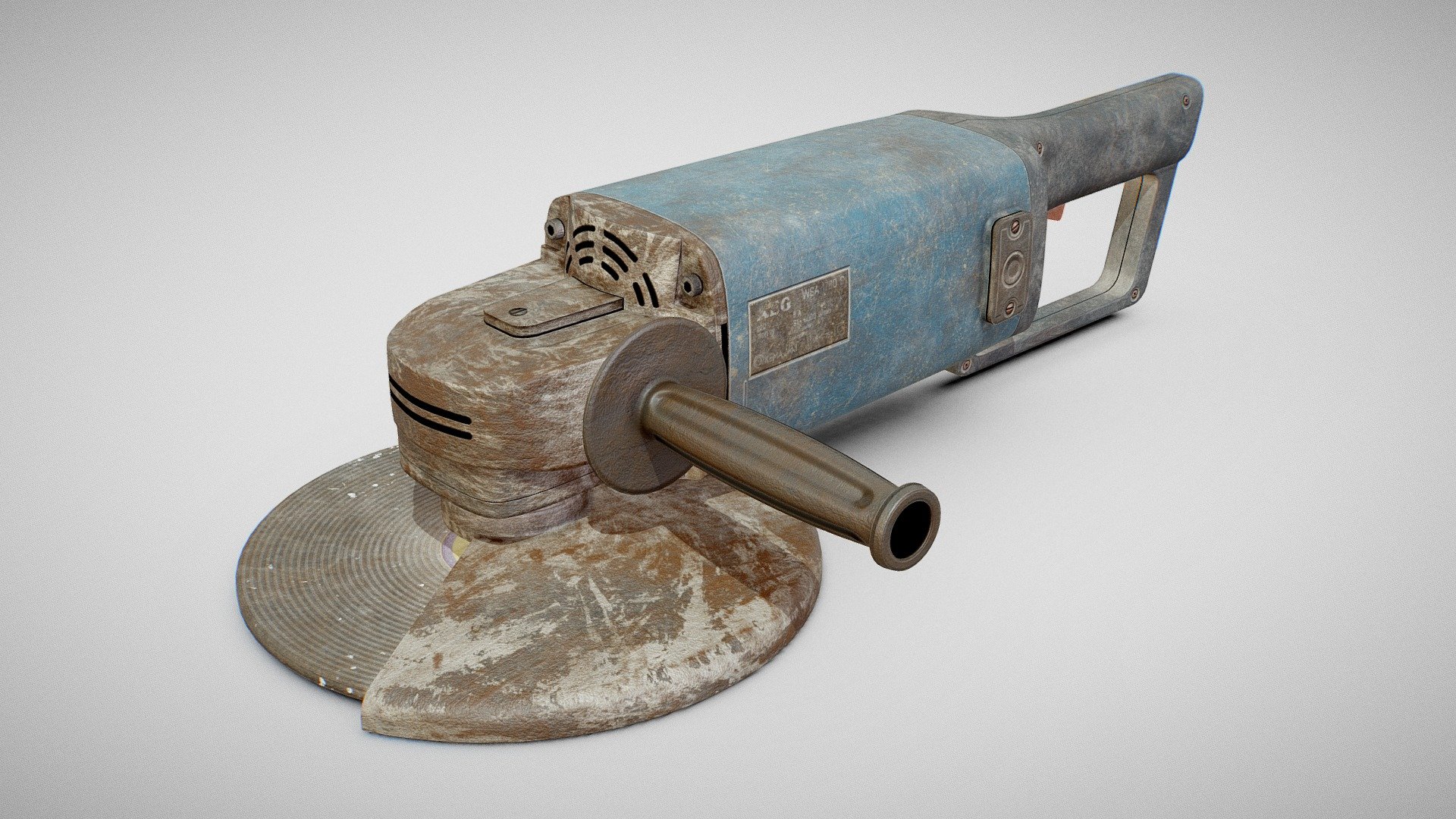 Angle Grinder 3d model