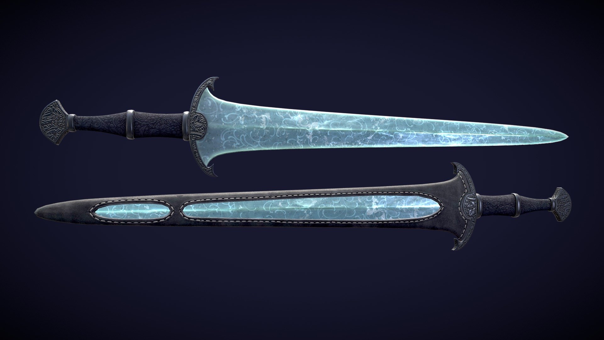 Moonlight Greatsword 3d model