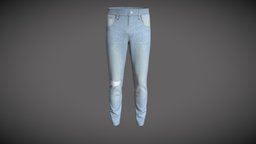 Men’s Denim Pant Light Blue