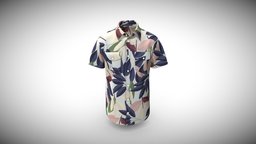 Mens Short Sleeve 3D Shirt Design