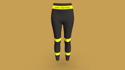 Women High Waisted Leggings Design