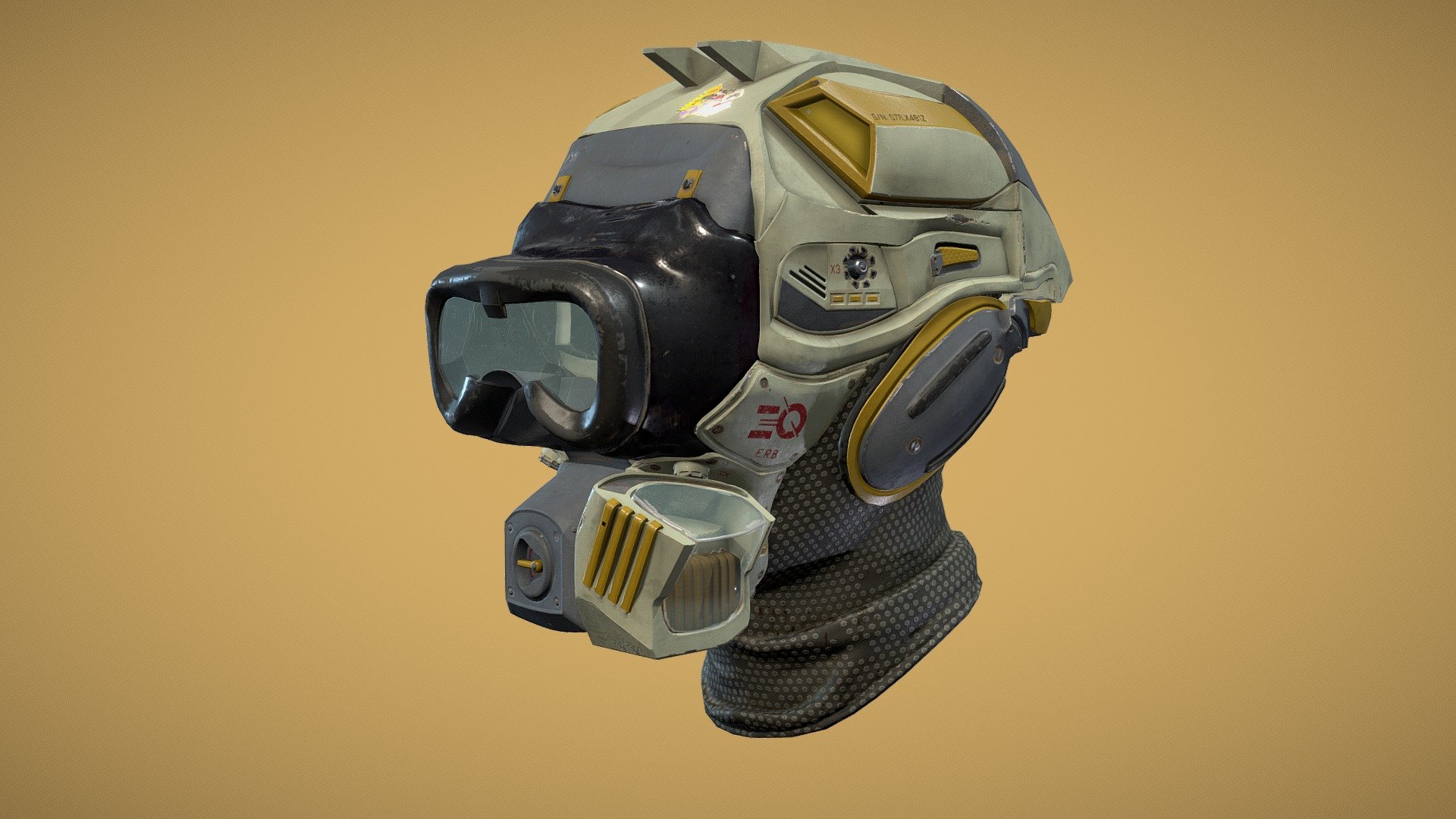 Helmet Disinfector 3d model