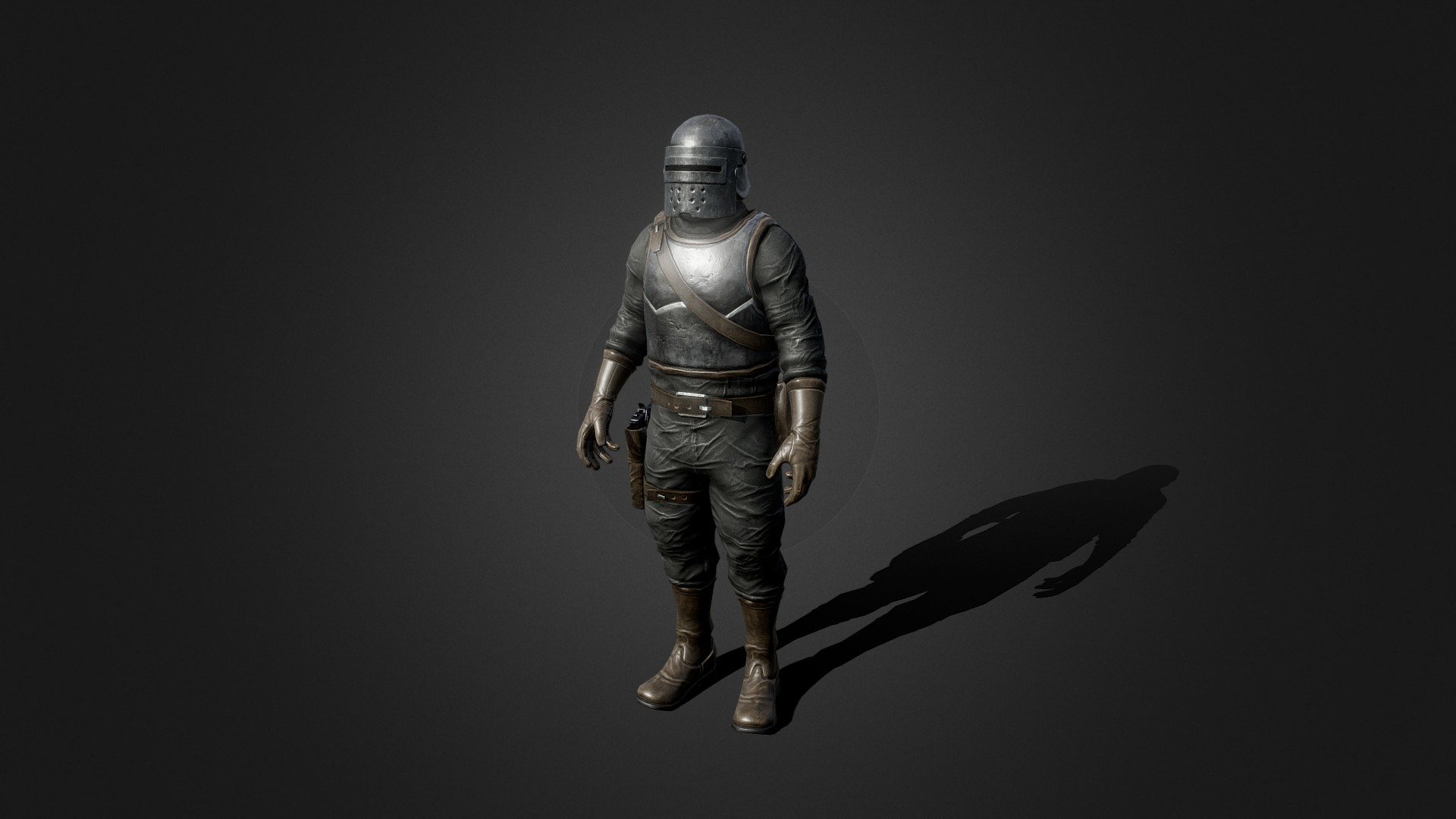 Soldat 3d model