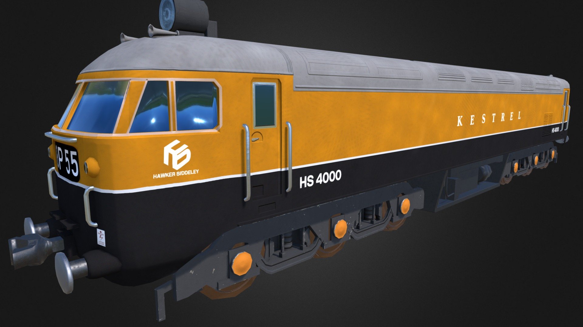 Hs 4000 Kestrel 3d model