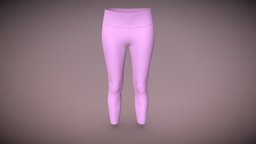 Womens Mid- Waisted Leggings