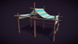 Stylized Medium Market Stall