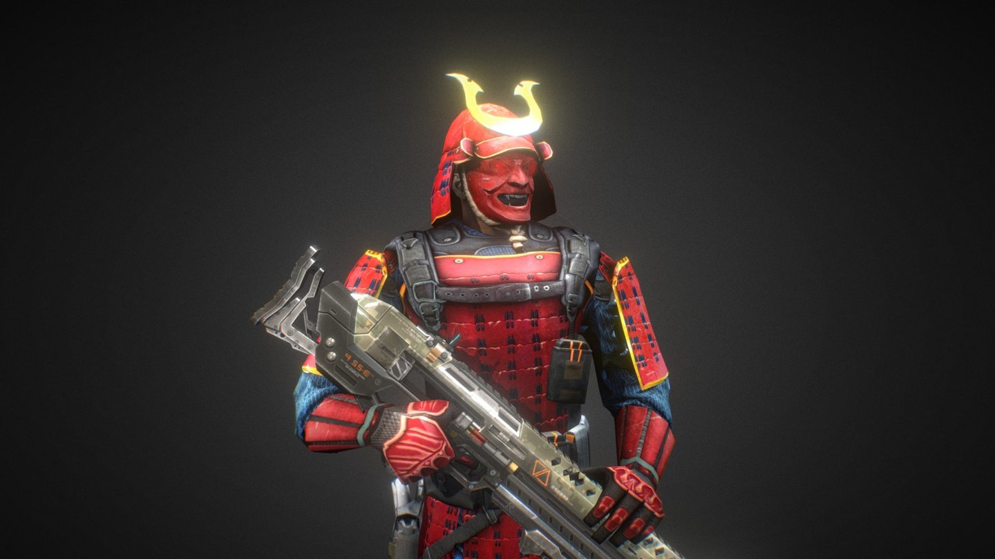 MC5 SAMURAI 3d model