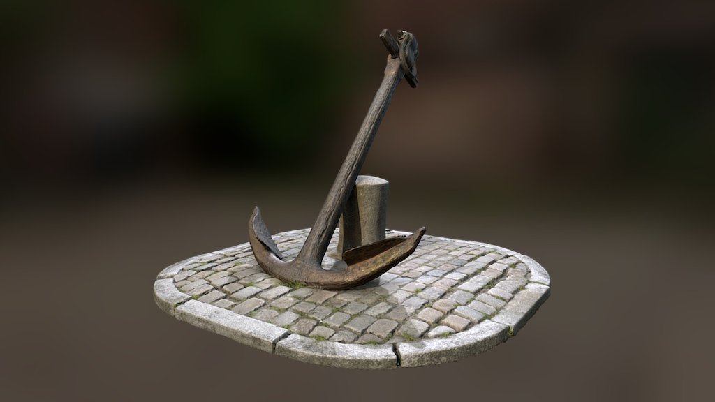 Anchor 3d model