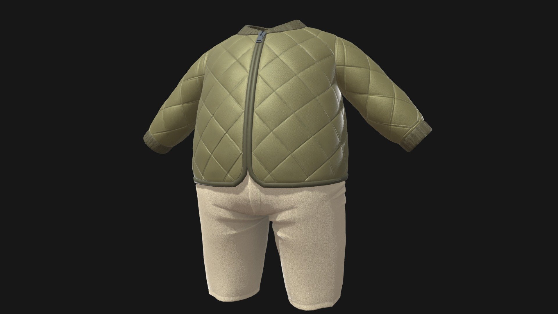 jacket 3d model