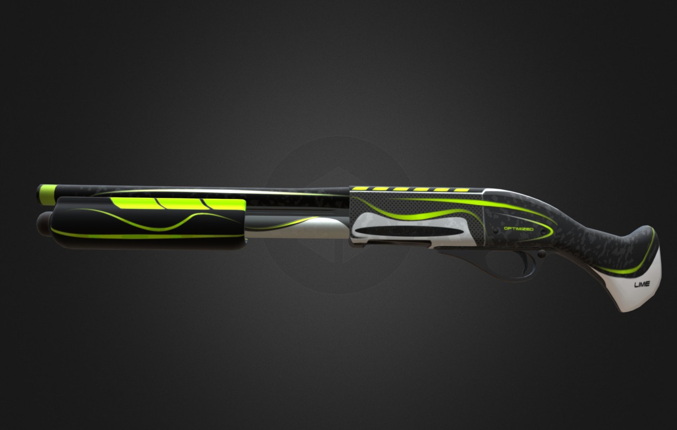 Sawed-Off | Limelight 3d model