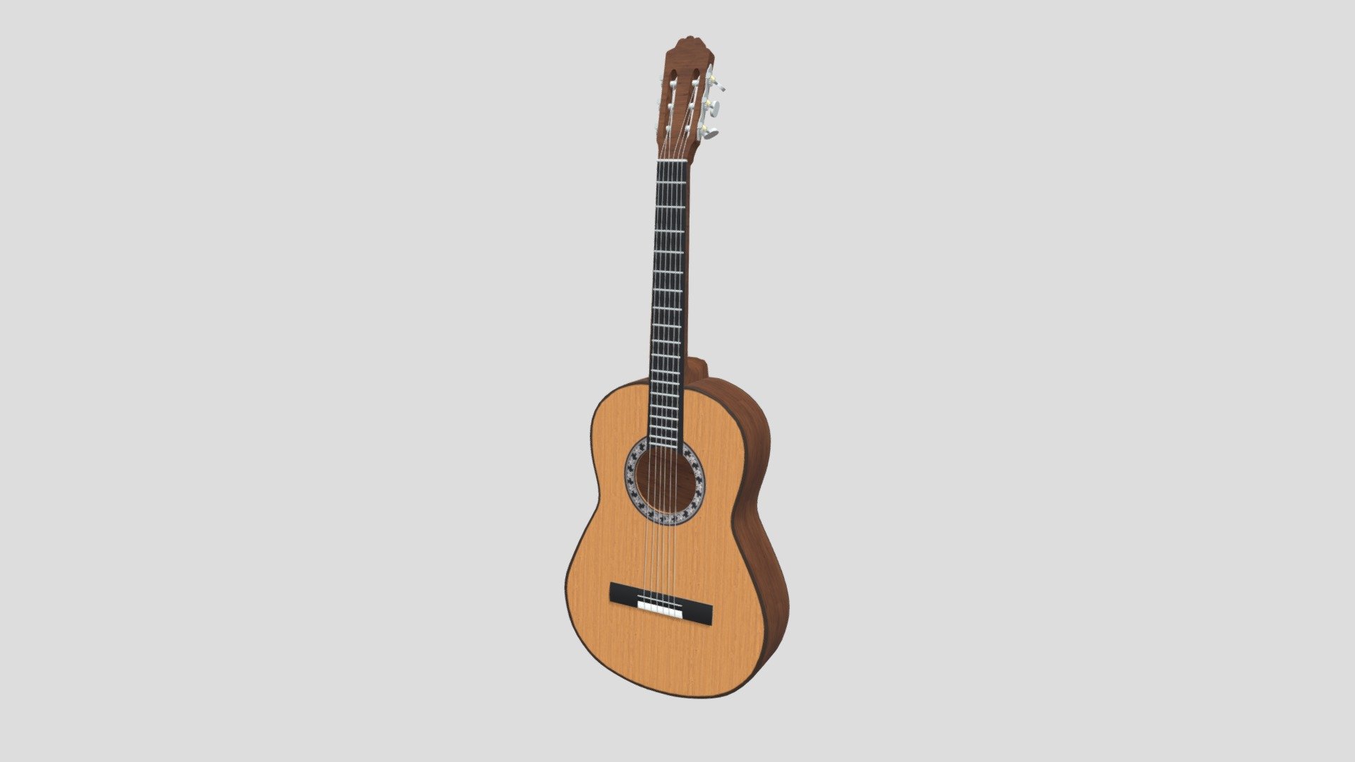 Classic Guitar 3d model