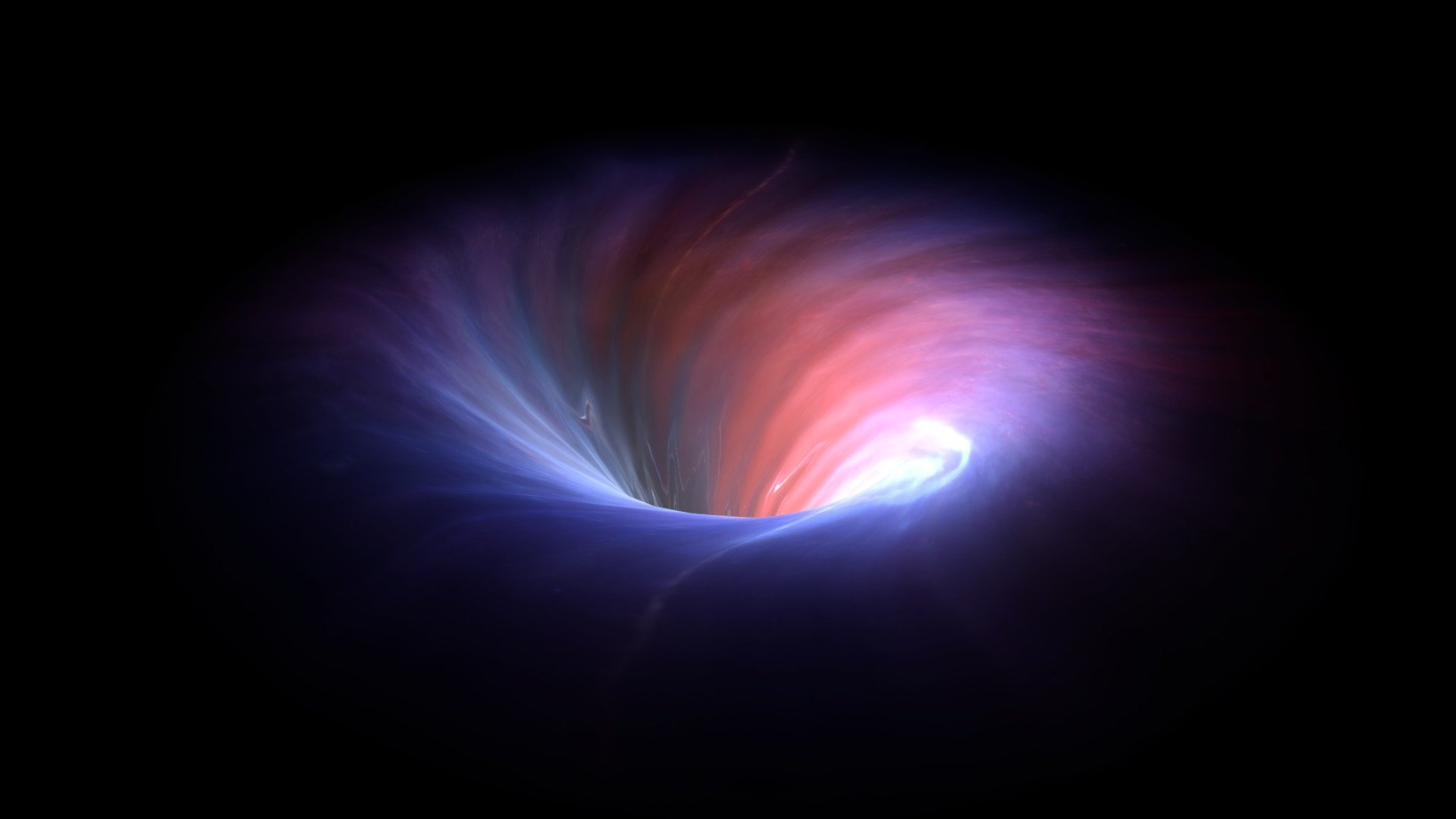 Galaxy Space Portal Black Hole 3d model