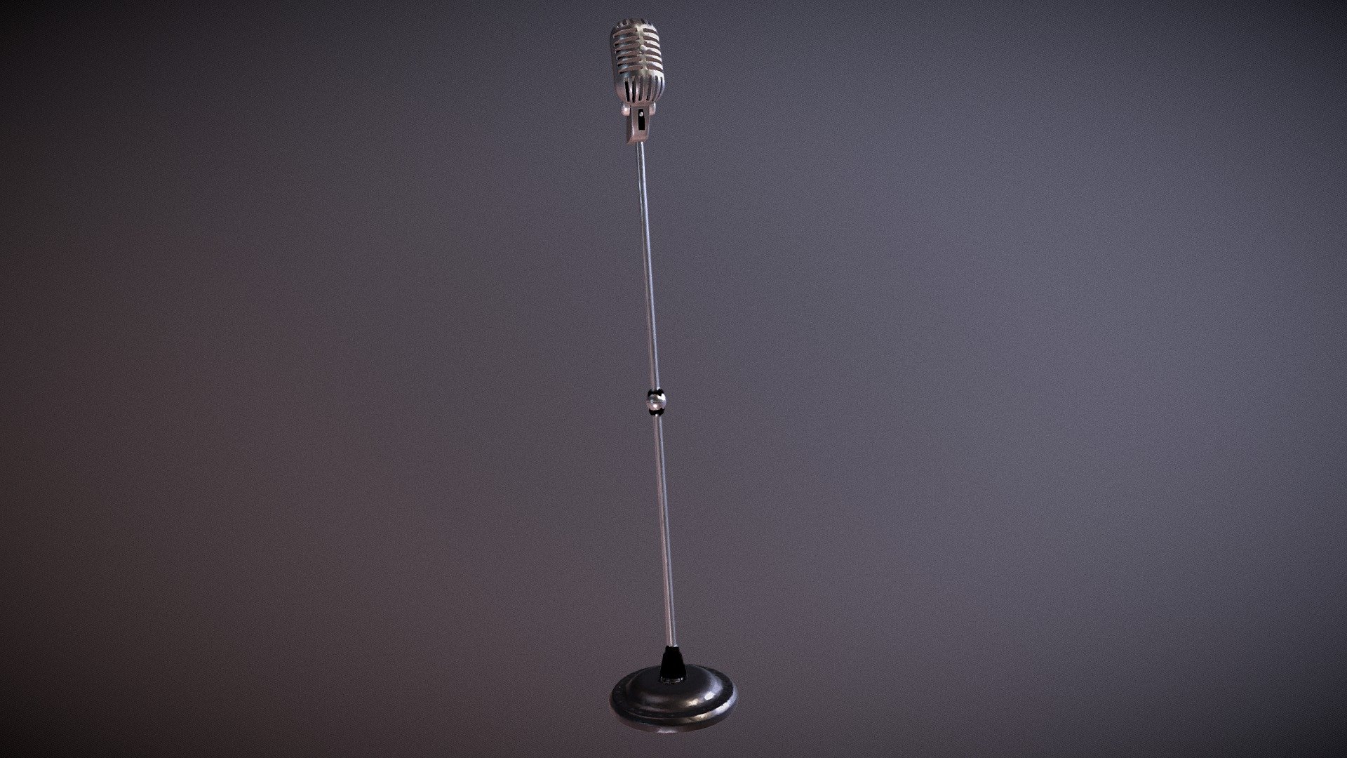 Classic Microphone 3d model