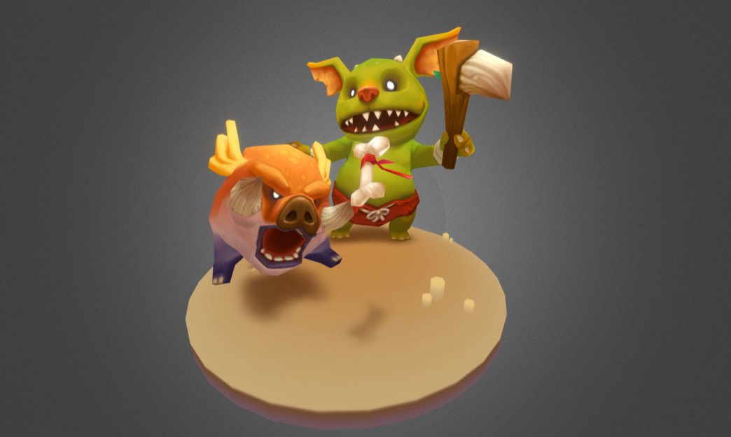 Monster 3d model