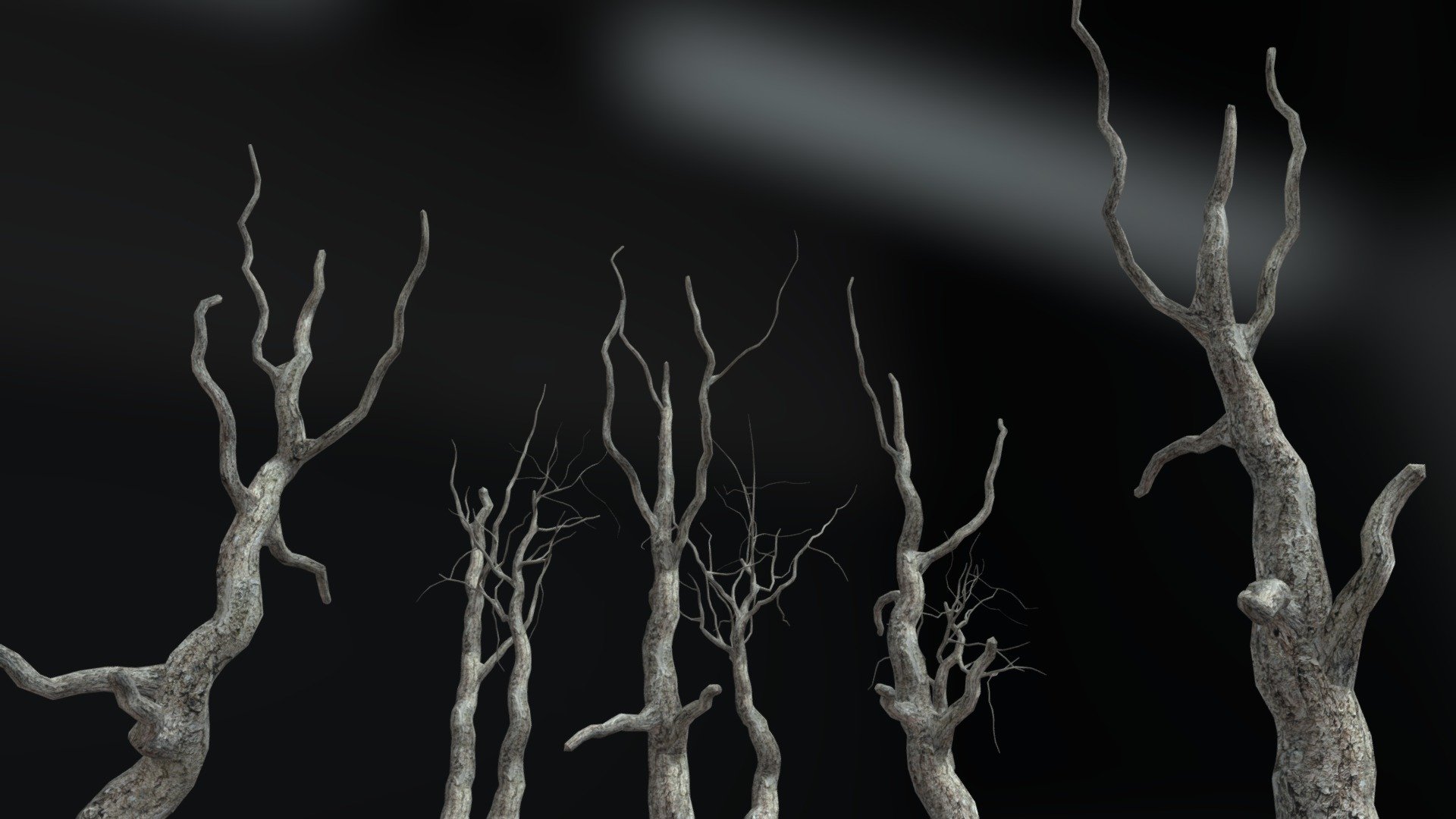 THE TREES FOR HORROR 3d model