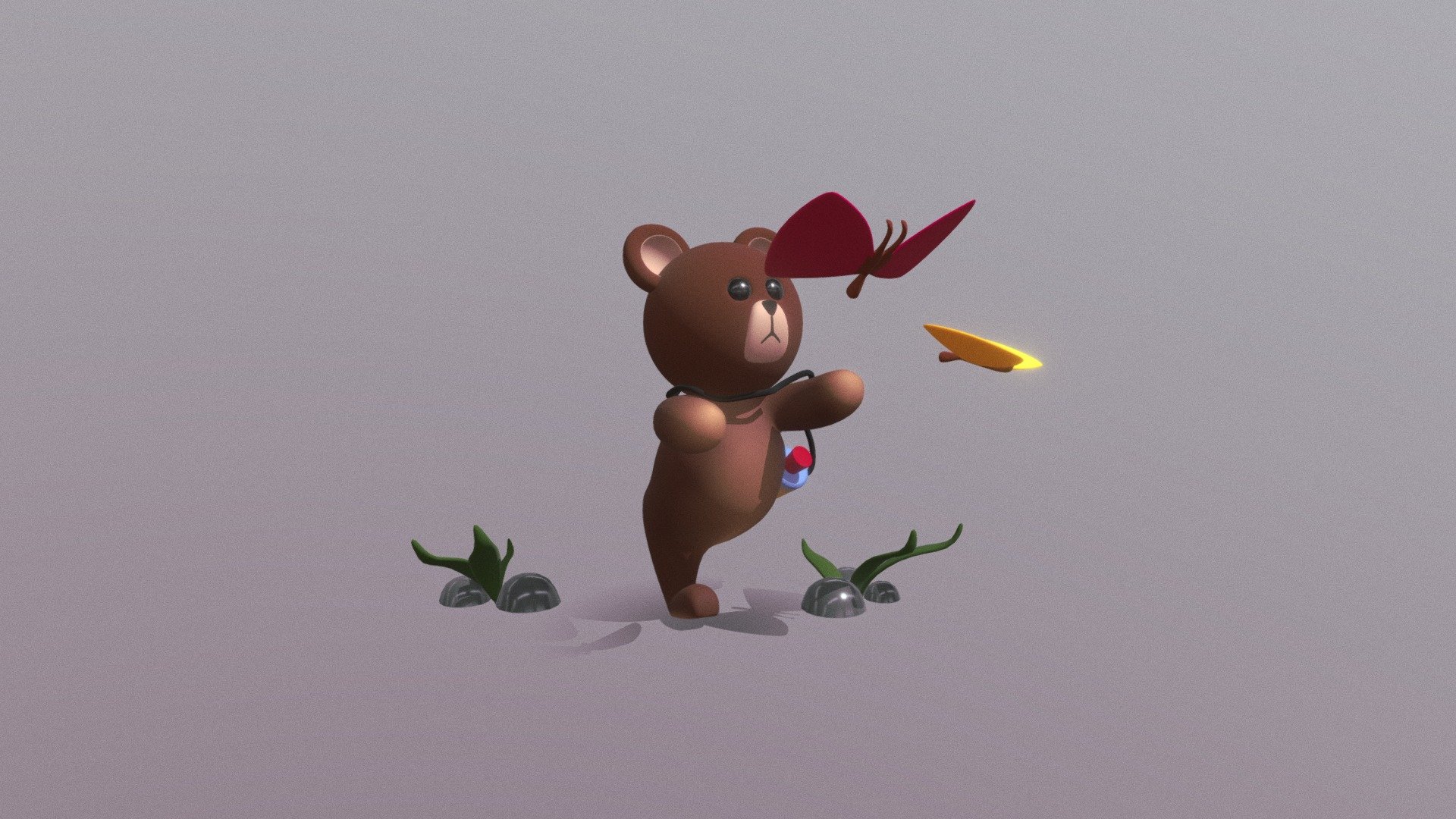 Teddy bear 3d model