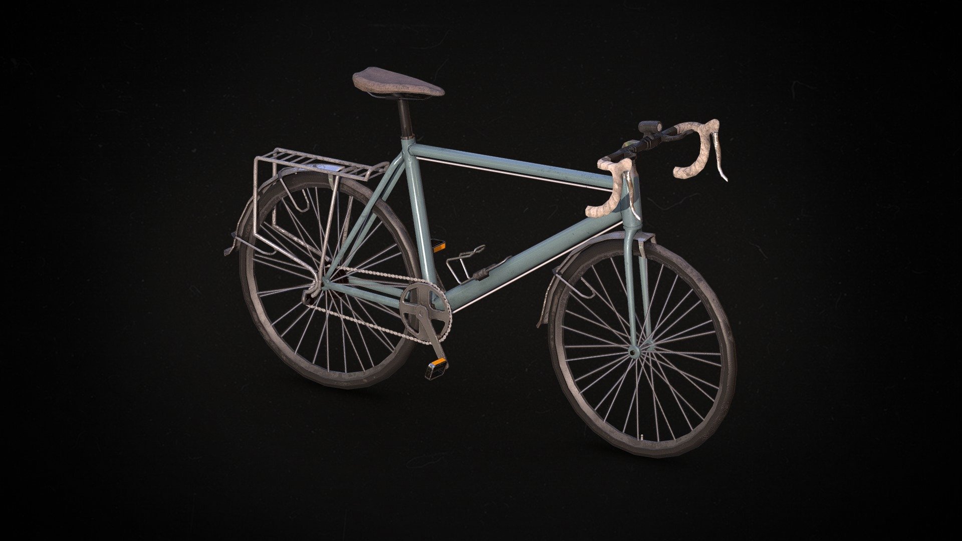 City bike 3d model