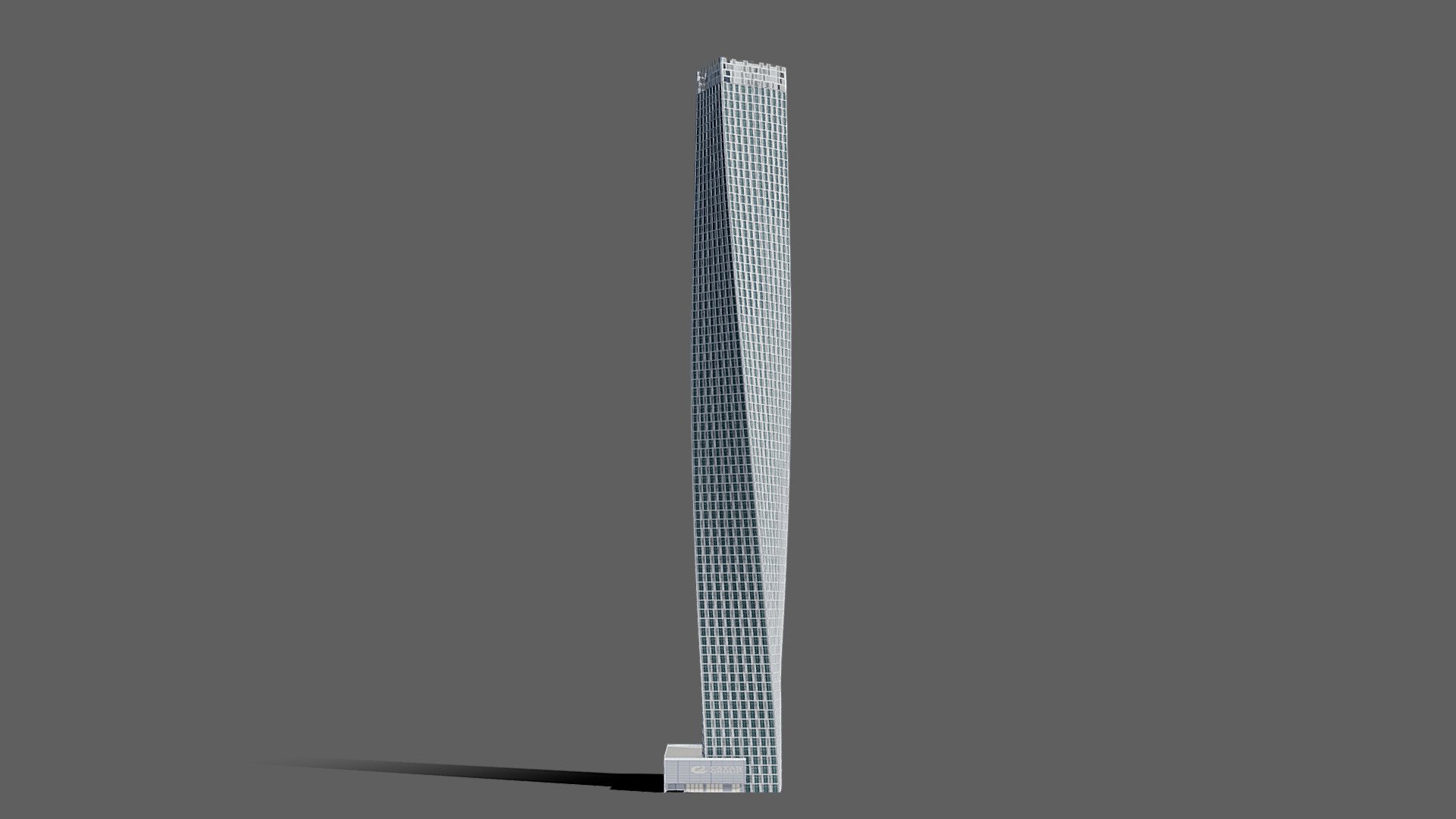 Cayan Tower 3d model