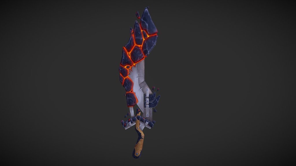 Sword Model: "Tyranny" 3d model