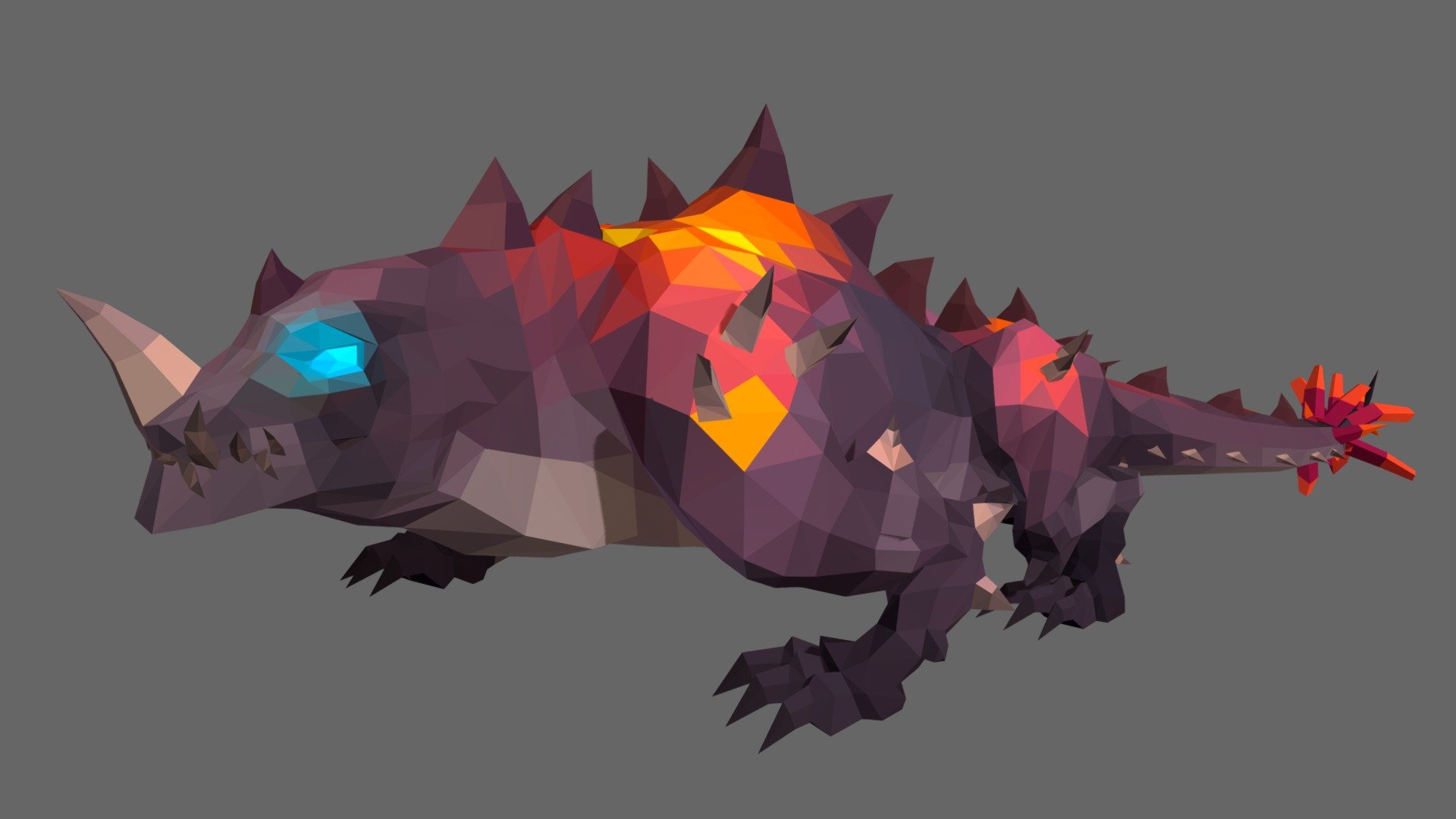 Crocodile 3d model